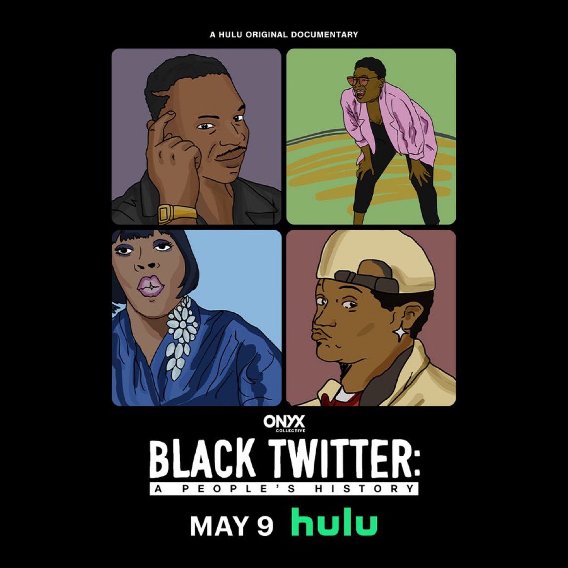 Black Twitter: A People's History.
May 9th.
Don't miss it.
#BlackTwitter
#Hulu