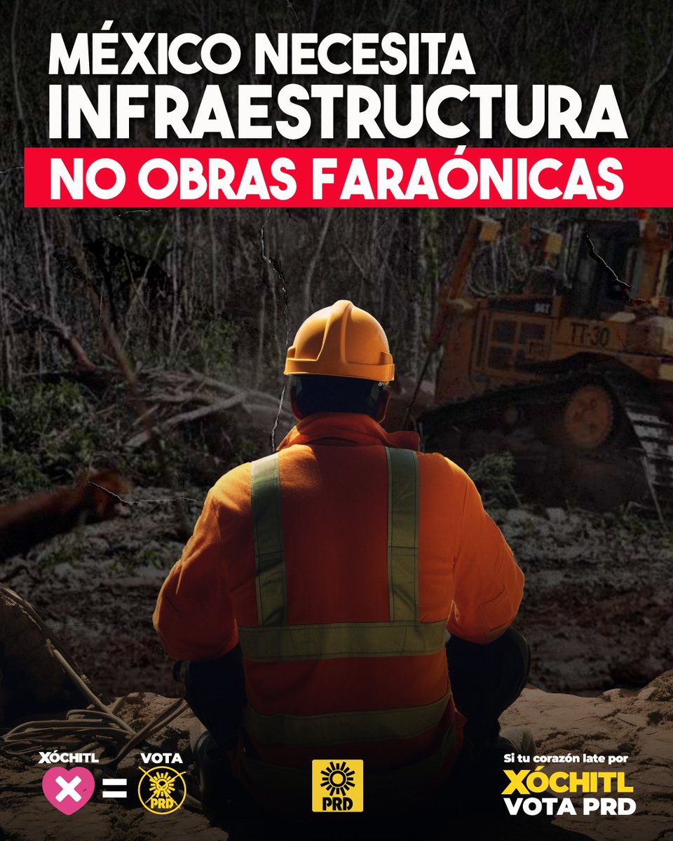 Es increíble que las obras de un sexenio fueran para complacer a una persona y no para el beneficio de todxs. ¿Dónde están los beneficios de un tren ecocida, un aeropuerto vacío y en energías sucias?