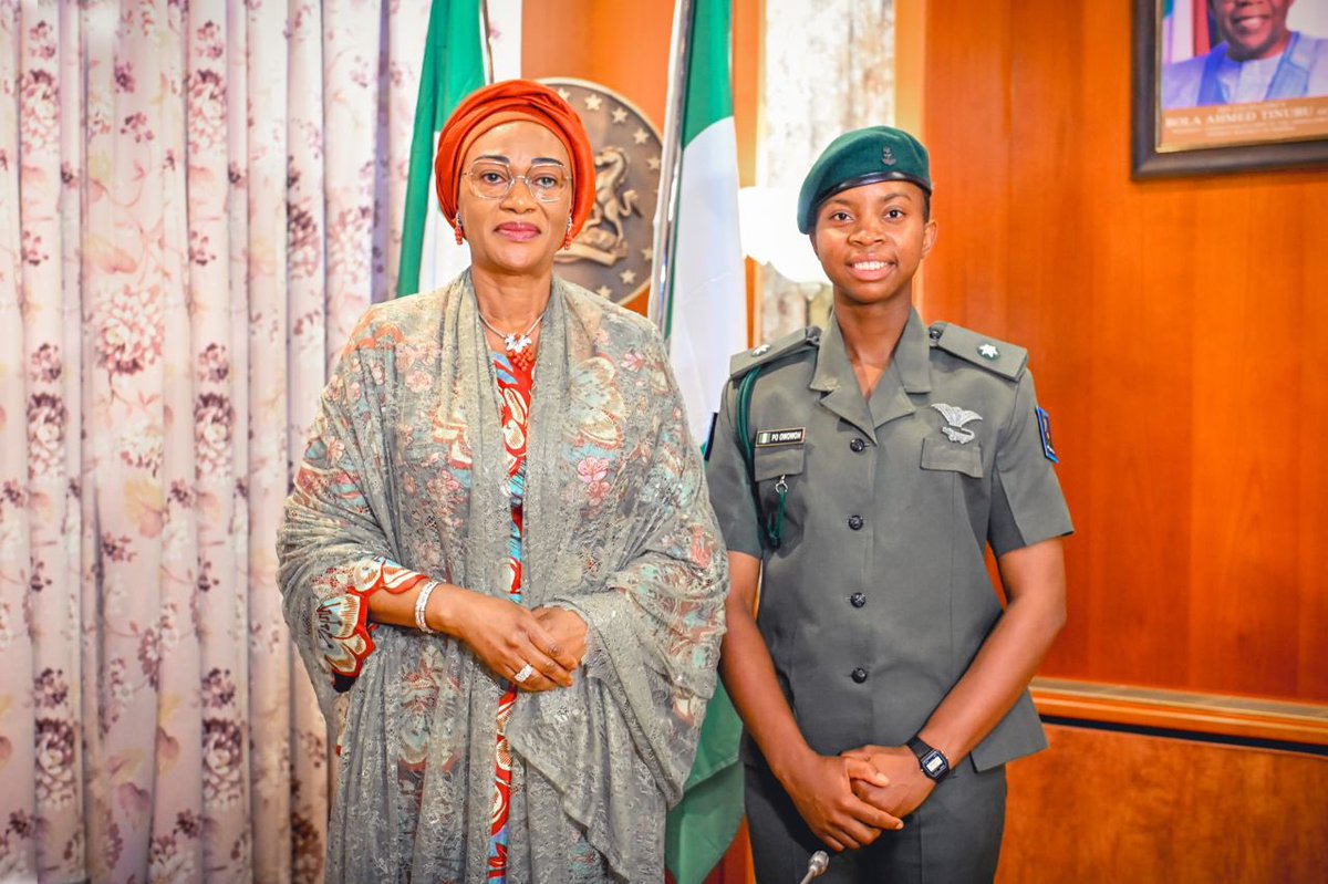 PHOTOS: First Lady Celebrates Pioneer Nigerian Female Graduate Of UK Military Academy First Lady, Oluremi Tinubu, on Monday hosted the first female Nigerian graduate of the Royal Military Academy Sandhurst in the United Kingdom, 2nd Lt Oluchukwu Owowoh. PUNCH reported in April…