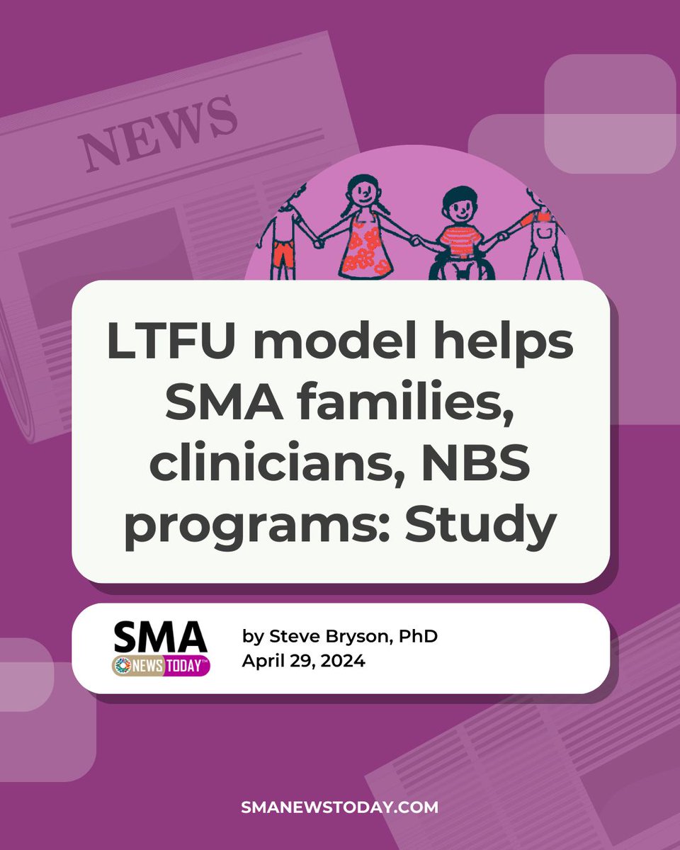 While most SMA families said their physical needs were being met, only a small percentage reported adequate emotional support. bit.ly/3UIPwrh 

#SpinalMuscularAtrophy #SMAResearch #SMANewsToday #SMANews