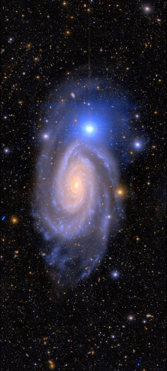 NGC3338 Barred Spiral galaxy by Subaru telescope , Walpaper.