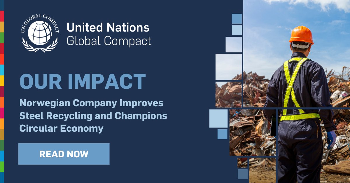 'Steel can be endlessly recycled, yet too often it is not.' Read our latest impact story on Interwell— a Norwegian energy service provider that saw scrap steel as an opportunity to launch a new market concept. Link here 🔗: ow.ly/MXw350RcB3T