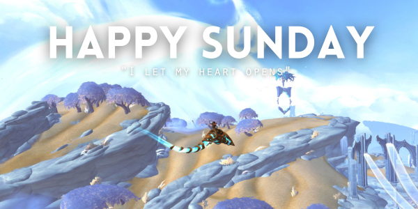 Happy Sunday friends! 🌞🌸🌟
' I let my heart opens'
Open your heart and let Love flow in and out freely.

May you have a blessed day

- Image from #WorldOfWarcraft #DailyAffirmation