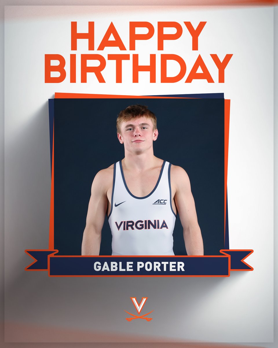 We're a little late to the party, but big birthday shoutout to Gable Porter! #GoHoos | #TheVirginiaWay