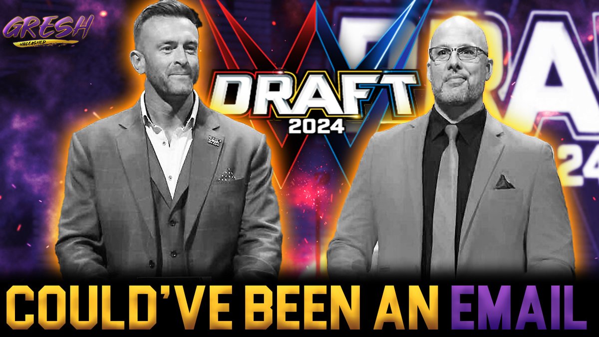 On the latest episode, @ItsGresh and @HiLiteLife reacted to the 2024 WWE Draft and simplified how it could've been a email and what needs to change for future iterations! youtu.be/28nnHGZm9ME