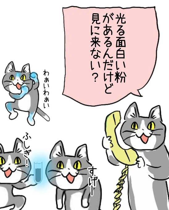 5月7日は粉の日 #現場猫 #粉の日 