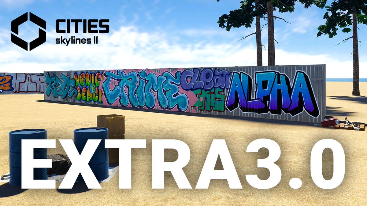 Official Trailer and features announcement for Extra3.0 mods by Triton Supreme. Release on PDX Mods May 10 🔥🔥 #citiesskylines2