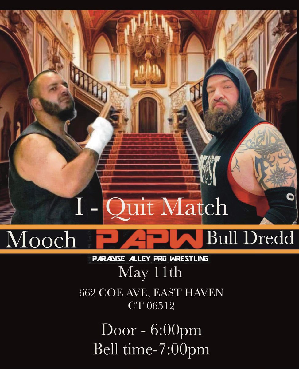 The official card for King of Paradise! 

You are not gonna wanna miss this!!!