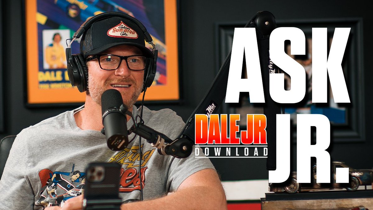 Tomorrow's Dirty Air will be slammed full of reactions to the closest finish in NASCAR history! 📏 

So, what else do you have for Dale Earnhardt Jr.? Give us your best, most thought-provoking questions for #AskJr below. 👇