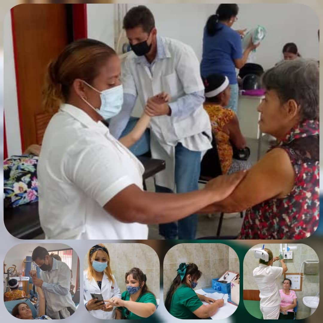 Colaboradores en el estado Zulia llevan amor y salud  a la población venezolana, brindando servicios gratuitos y de calidad. #CubaPorLaVida #CubaCoopera