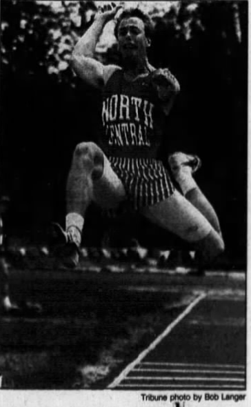 Retiring Glenbrook South head boys track coach Kurt Hasenstein when he was competing in college back in 1987 at North Central.
<a href="/GBS_Athletics/">Glenbrook South Athletics</a> <a href="/TitanDistance/">Titan Distance</a>