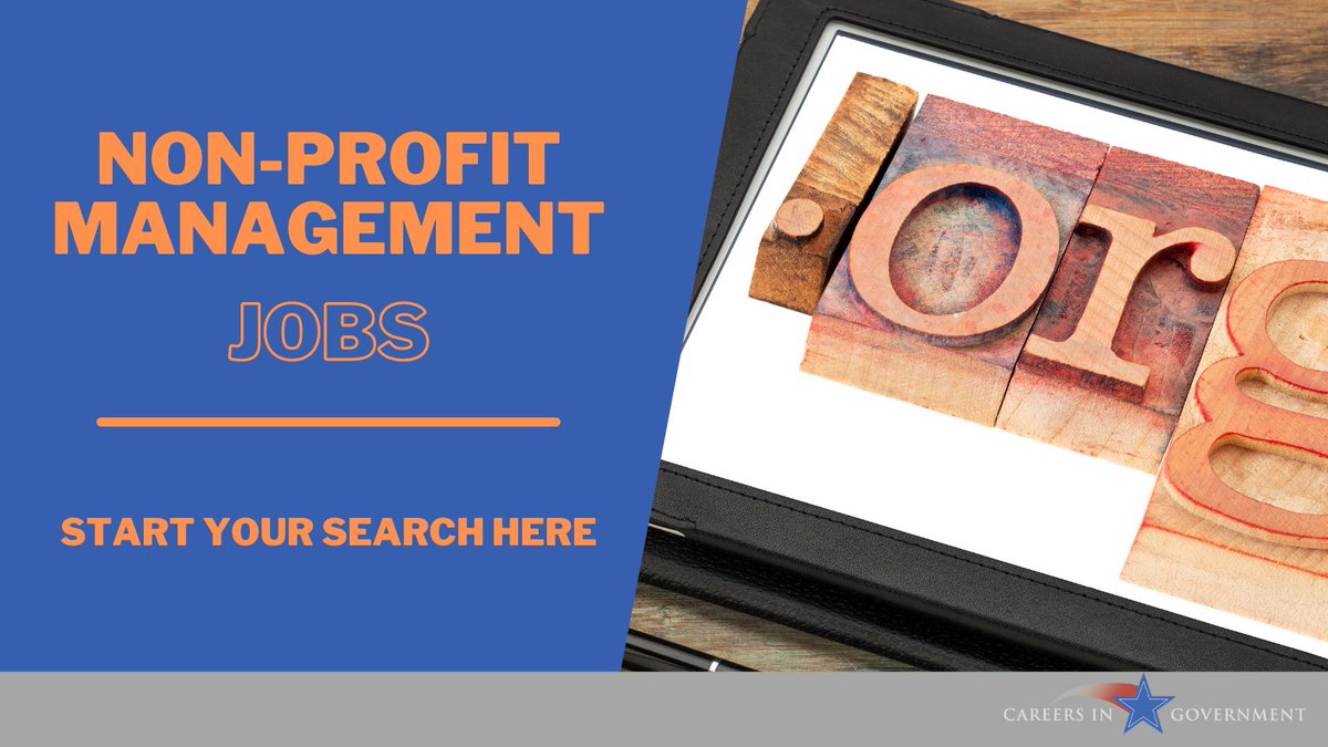 Could your dream job in #nonprofitmgmt be waiting for you? Click the link to see open positions for state and local governments all across the country. #nonprofits #nonprofitmanagment #govjobs careersingovernment.com/categories/737…