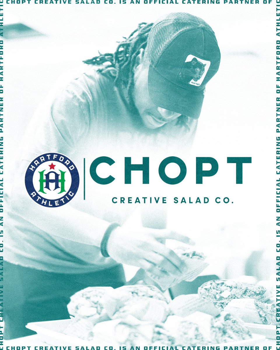 Hartford Athletic (@hfdathletic) on Twitter photo We’re thrilled to join forces with <a href="/Chopt/">Chopt Creative Salad Co.</a> as one of our official post-training meal providers! 🥗⚽️
Our players will enjoy delicious and nutritious meals from Chopt after training and recovery sessions 💪 We’re thrilled to join forces with <a href="/Chopt/">Chopt Creative Salad Co.</a> as one of our official post-training meal providers! 🥗⚽️
Our players will enjoy delicious and nutritious meals from Chopt after training and recovery sessions 💪