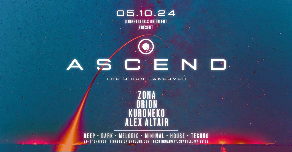 The future of music will always venture into the unknown, the experimental, and the undiscovered. Prepare for liftoff and dance into the beyond this Friday at Ascend: The Orion Takeover! 🚀👽🎶🪩 🎟️ tinyurl.com/53we69zk