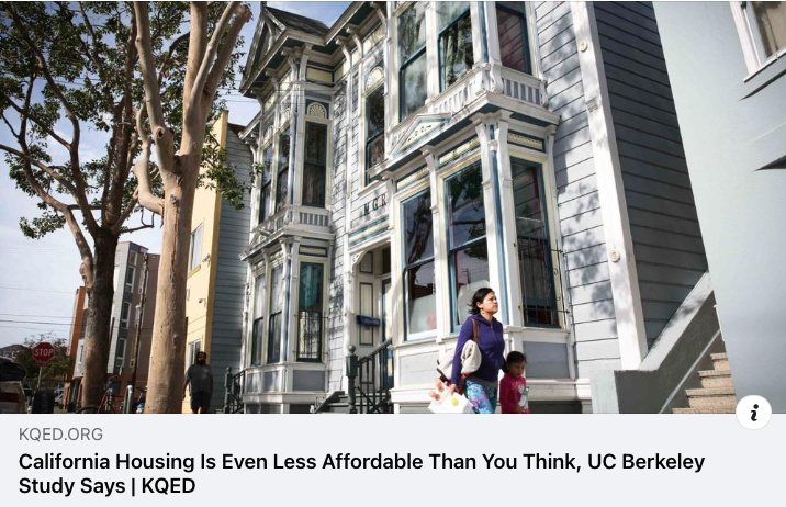 California's housing affordability crisis is worse than we think.

But #RentControl will quickly stabilize sky-high rents and prevent people from falling into homelessness.

Rent control works! kqed.org/news/11984656/…