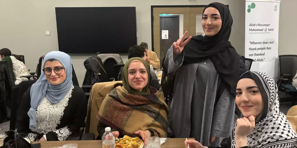 A dinner that was about a lot more than delicious food! @UCalgary #Social Work recently shared an amazing #Iftar dinner sponsored by @icna's Calgary chapter, students, faculty and staff. Read more: bit.ly/4bizie1