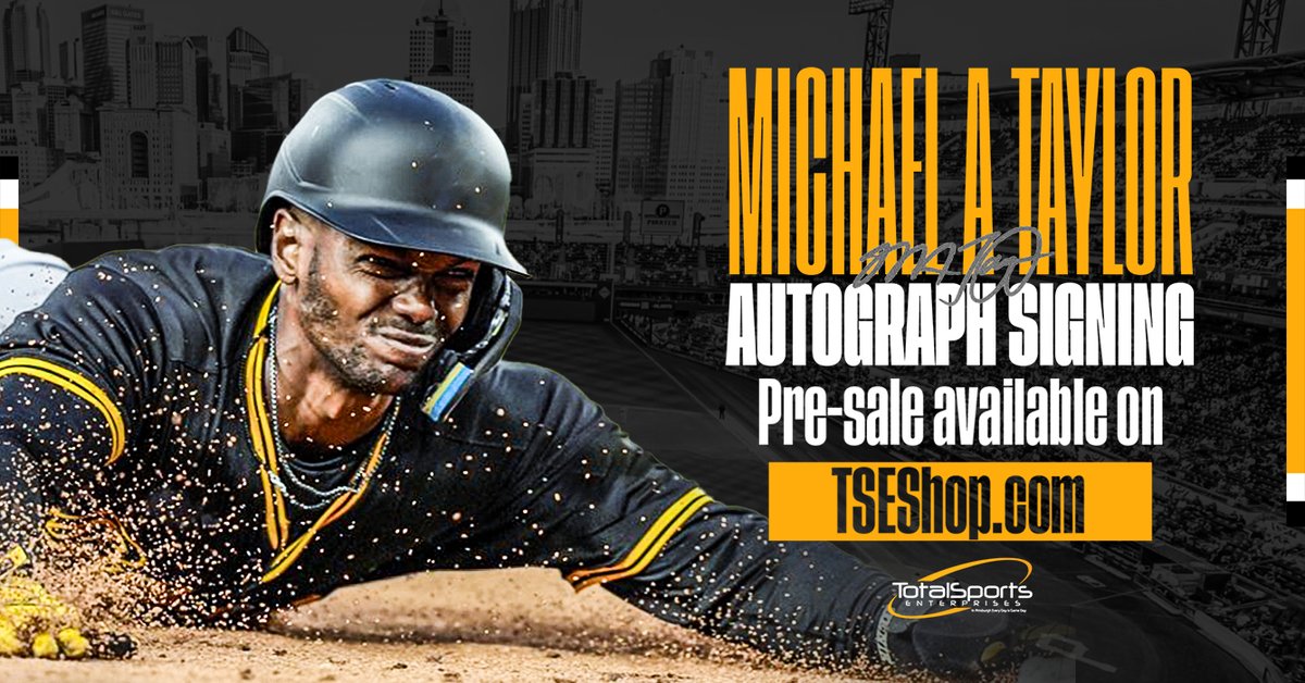 We have pre-sale running for autograph signings with some of your favorite Buccos ⚾️ ⬇️⬇️⬇️ tseshop.com/collections/up…