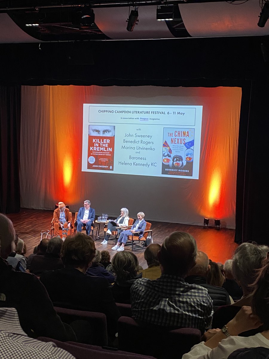 Thank you @HelenaKennedyKC for so brilliantly chairing such a thought provoking discussion on #Russia #China & #HumanRightsAbuses And thank you @benedictrogers @johnsweeneyroar & @Marina_LondonUK for sharing with the packed audience your experiences and ideas...#Law #democracy