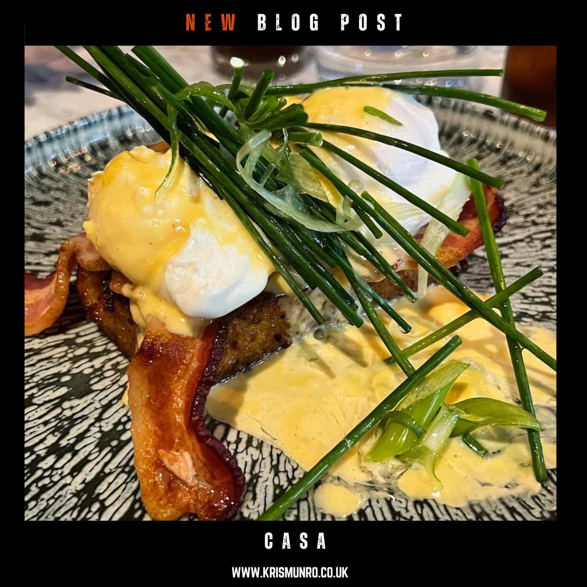 Just indulged in the most delightful brunch experience at Casa on Great Western Road, Glasgow! Small plates, cocktails, and a cosy ambience made it an unforgettable morning. 

krismunro.co.uk/2024/05/06/cas…

#brunchgoals #GlasgowEats