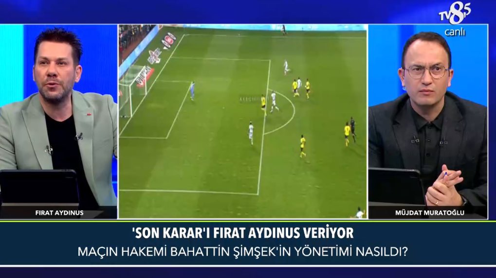 Fırat Aydınus: Konyaspor’un açık ofsayt sebebiyle iptal edilen golünde hiçbir Fenerbahçeli oyuncunun itiraz etmemesi enteresan. Yardımcının bunu kaçırmaması lazımdı, VAR’a güvendiği için vermedi. #KONvFB