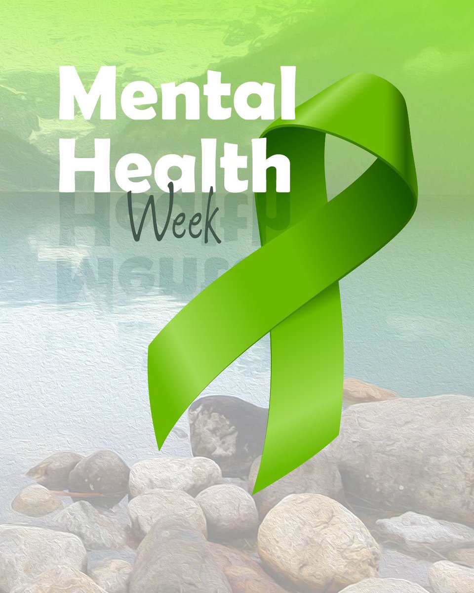 Mental Health Week is an important reminder to check on those around us and prioritize self-care. We can all be a part of destigmatizing conversations about mental health. #mentalhealth