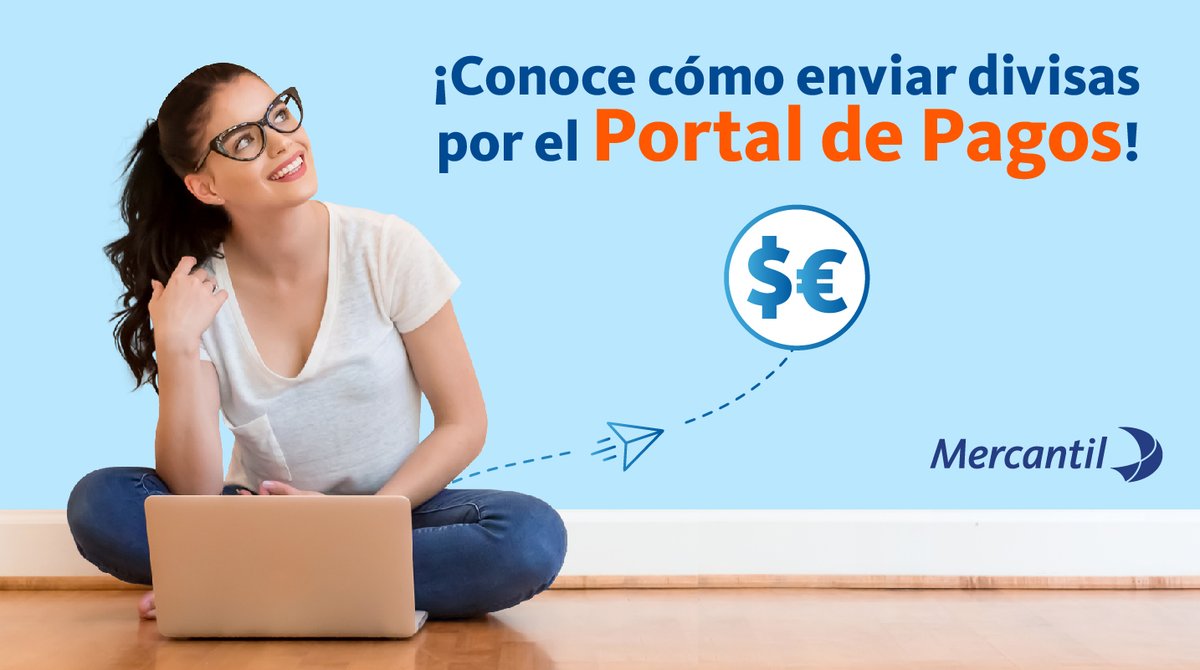 Si quieres enviar divisas a tus familiares en Venezuela, cuentas con nuestro Portal de Pagos para hacerlo. ¡No necesitas ser cliente Mercantil! Conoce el paso a paso en nuestro perfil de Instagram: bit.ly/3vUE3LQ #Mercantil #PortalDePagos