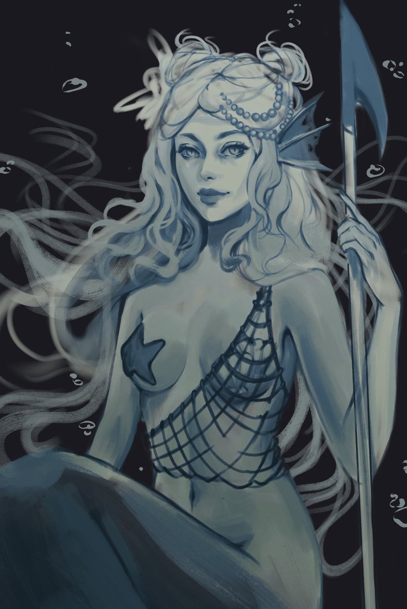 Sketch from todays stream #mermay2024