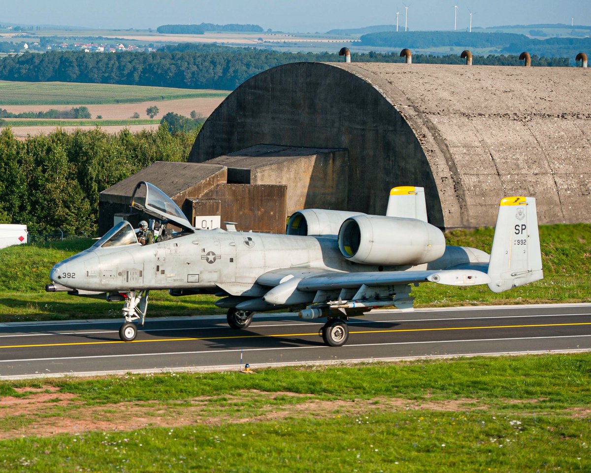An A-10C with the 81st Fighter Squadron at Spangdahlem Air Base. (stannard)