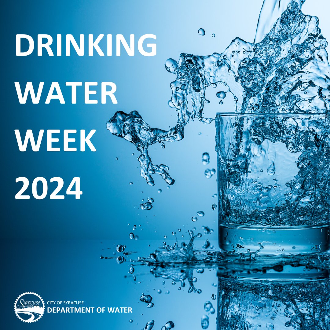 May 5 to May 11 marks #DrinkingWaterWeek 2024 in the United States. Discover Syracuse's water journey from Skaneateles Lake to your tap. Dive in to the efforts that go into ensuring safe and quality water.