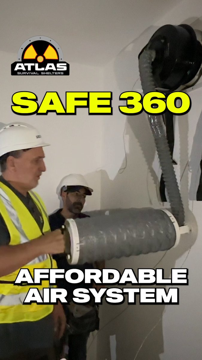 A New Affordable Air System Makes Its Debut In North America #FalloutShelter  #preppers  #SHTF  #atlassurvivalshelters  #bombshelter  #doomsdaypreppers