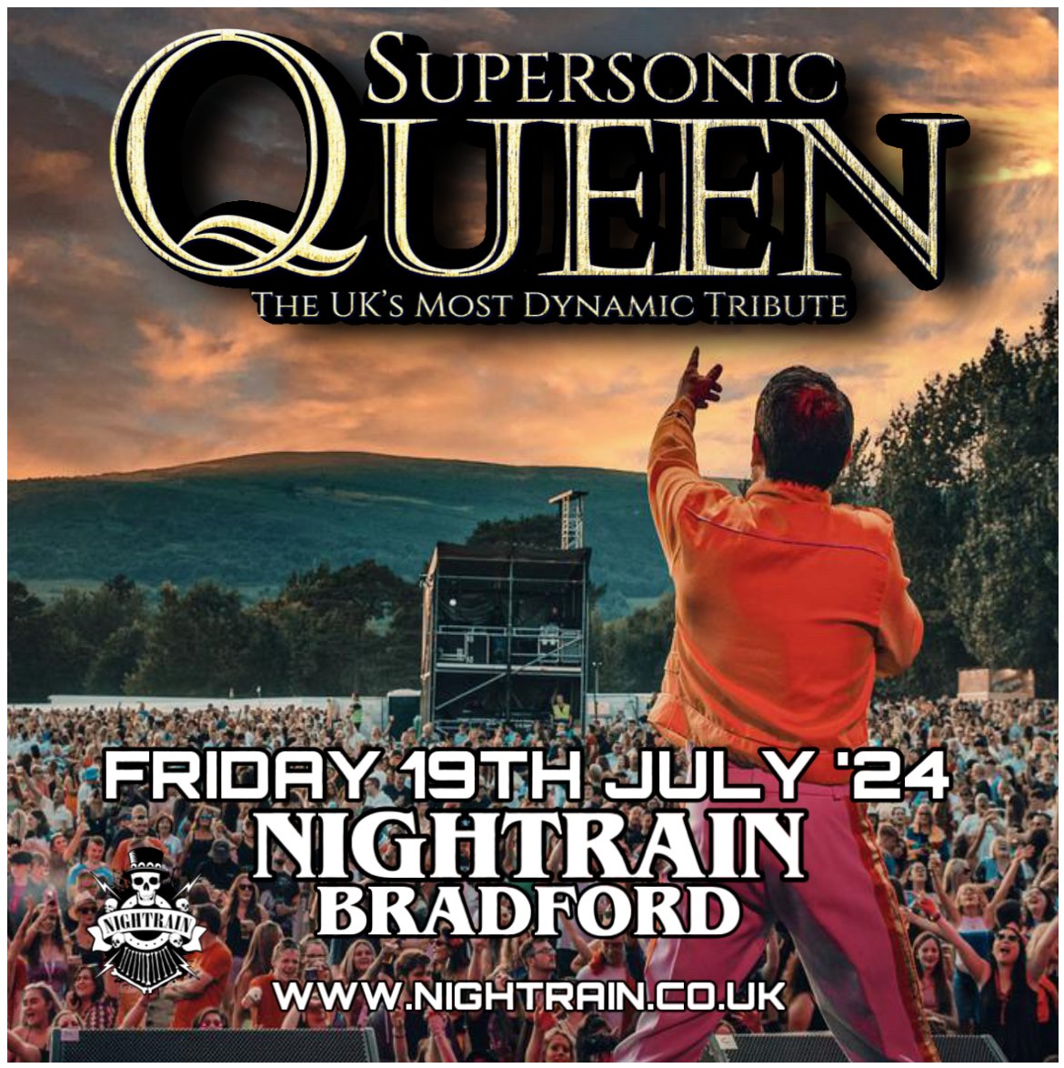 👑SUPERSONIC QUEEN👑 ‼️ A MUST FOR ALL QUEEN FANS‼️ ▪️Friday 19th July▪️ 🎫 TICKETS ⤵️ skiddle.com/whats-on/Bradf… @bradford2025 @visitBradford @YorkshireMC @YorkshireGigGui @Yorkshire_Gigs @Welcome2Yorks @gr8musicvenues @OIQFC @gigseekr @LocalSoundFocus