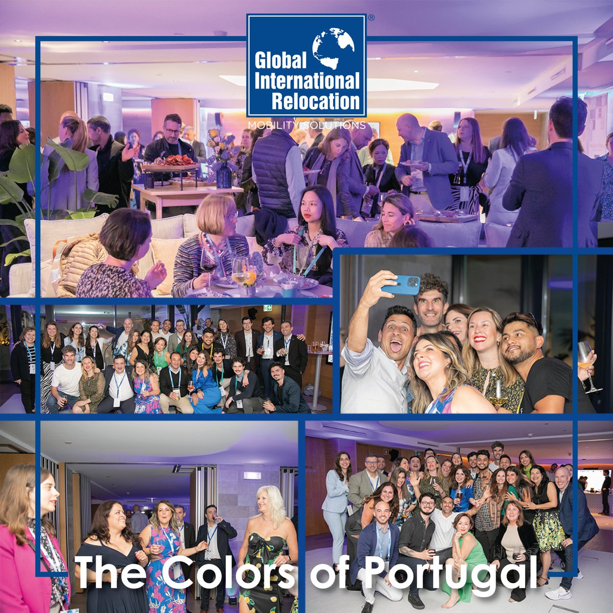 🌍 'The Colors of Portugal' shone bright worldwide! ✨

Last week, as Portugal hosted the @Eura_Relocation convention, we took the opportunity to gather friends, partners, and colleagues for an exceptional night! 🇵🇹

#GlobalMobility #WeCarryForwardFeelings #TheColorsofPortugal