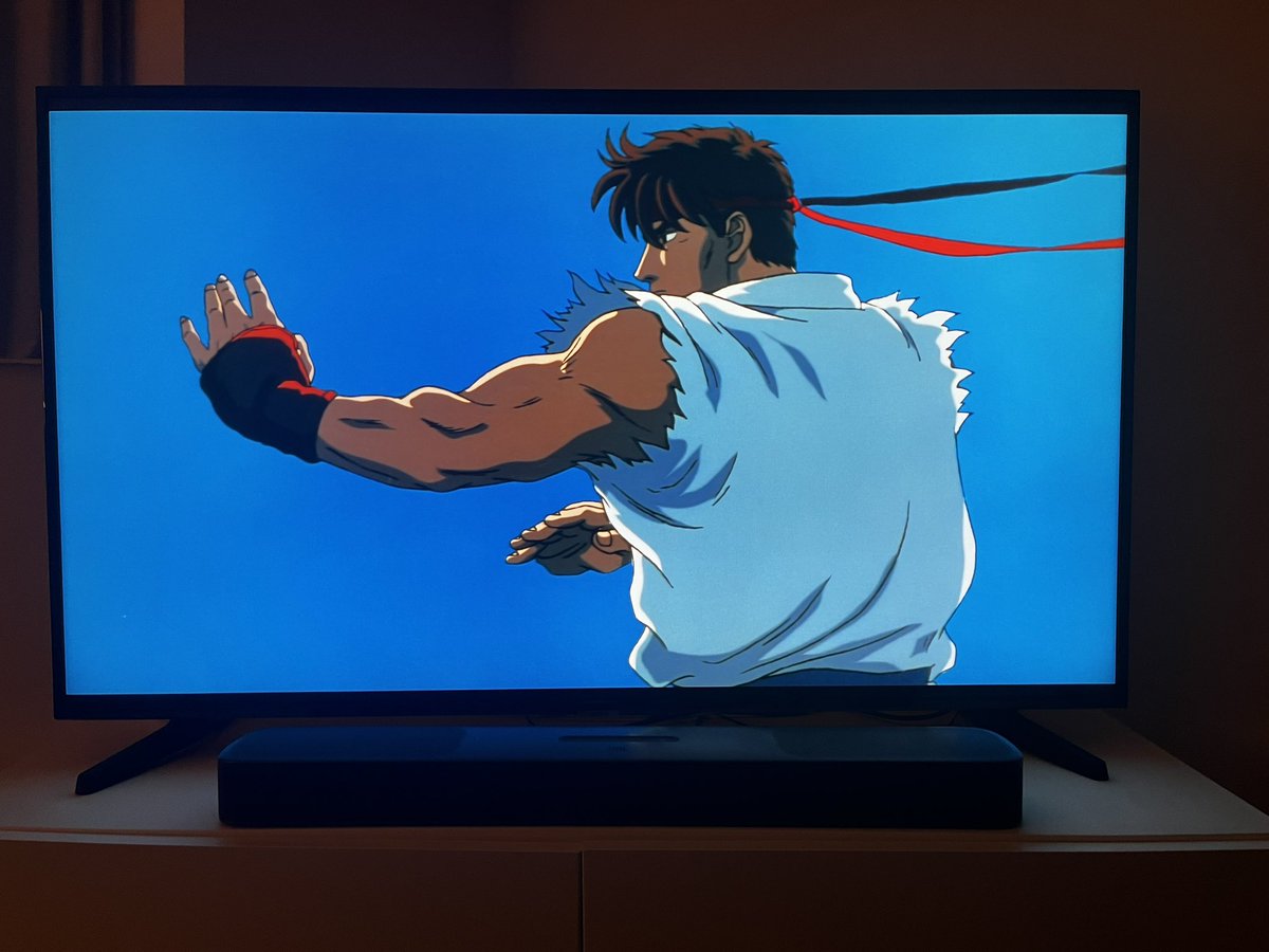 Watching the 4K release of Street Fighter II: The Animated Movie this evening. I’m pretty impressed with the transfer and HDR grade. The picture just pops with colour. The best it’s ever looked.

#StreetFighter #SF2 #SF2doc #anime