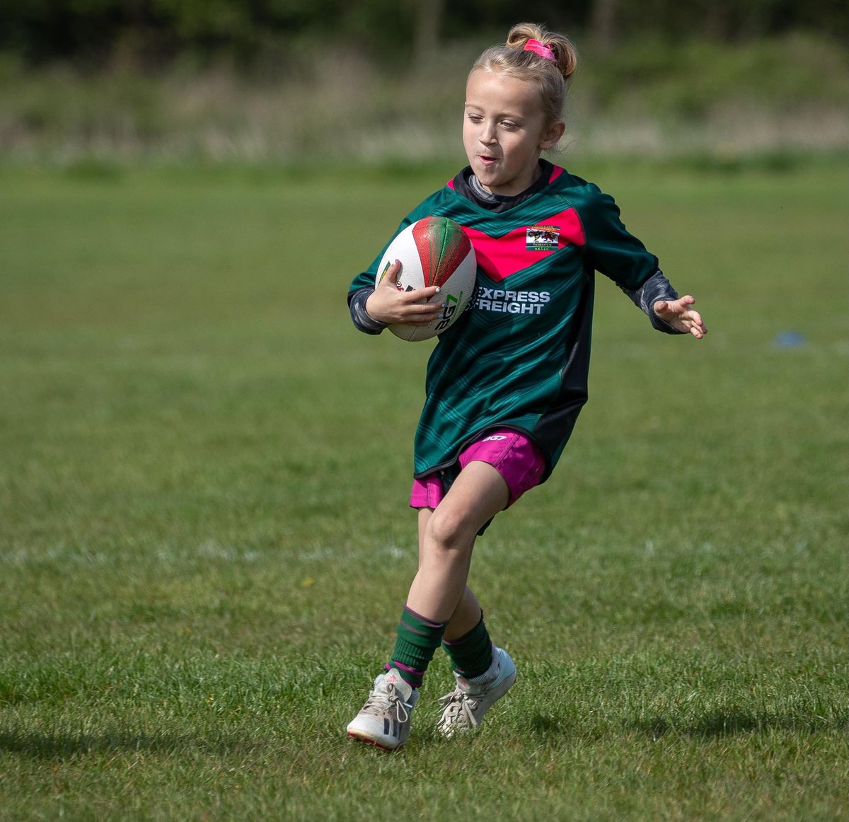 Go Poppy! Starting to enjoy the game more and building in confidence!