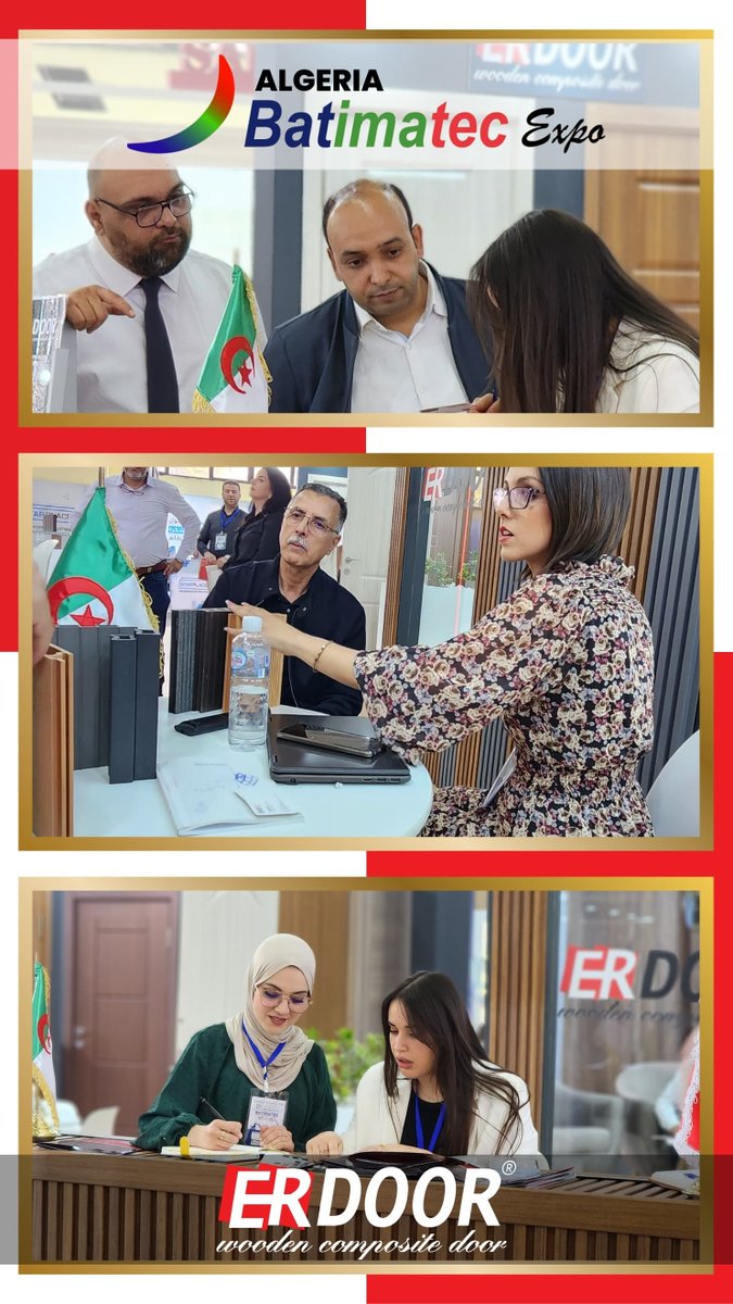 ErdoorOfficial's tweet photo. Batimatec'de 2. günümüz #Batimatec #Cezayir
Our 2nd day in Batimatec #Batimatec #Algeria
Notre 2ème jour à Batimatec https://t.co/jsgxB5EWfZ