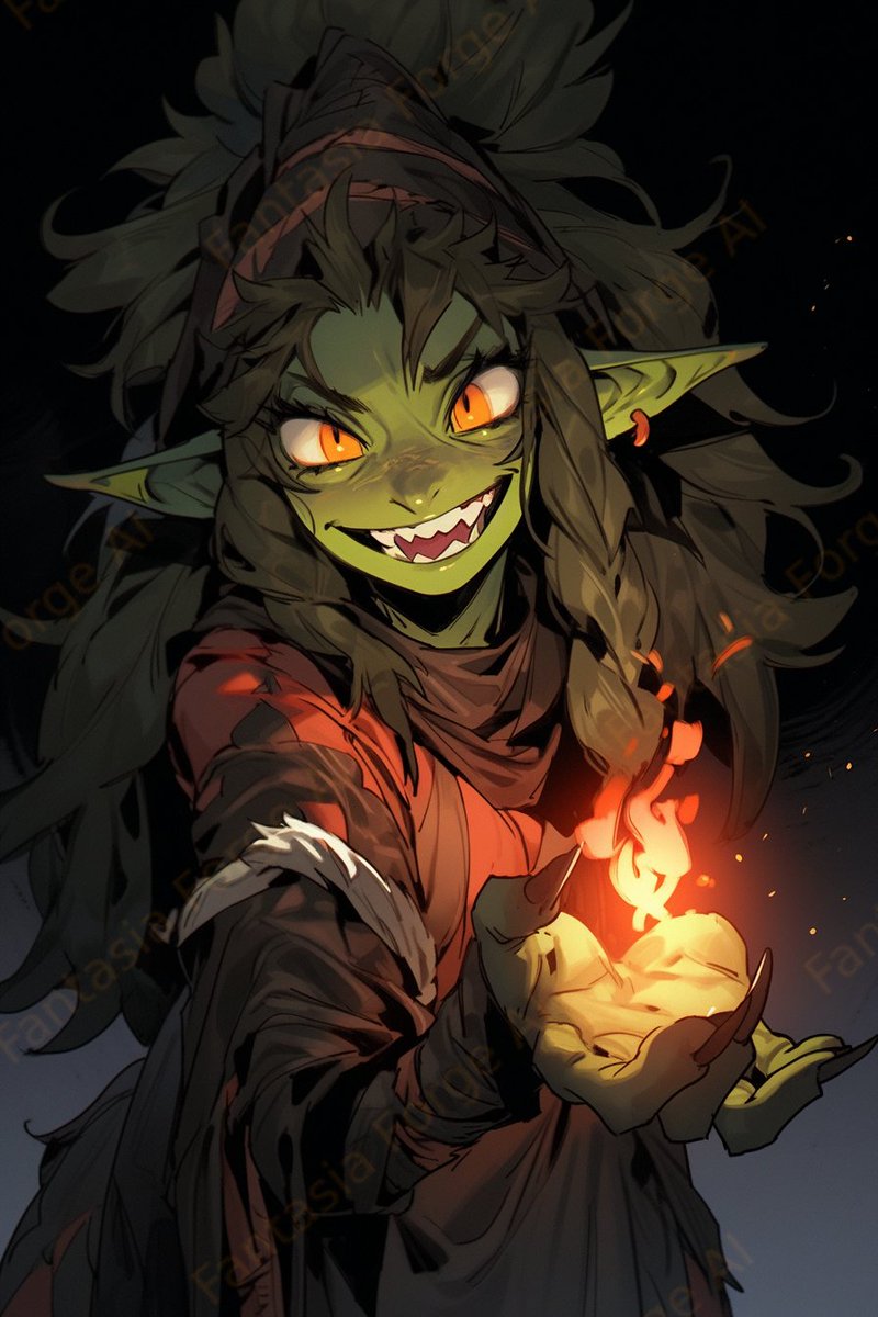 FantasiaForgeAI's tweet image. The Goblins have it! This month we'll be looking into the tricksy temperament tribes of the goblinoids!