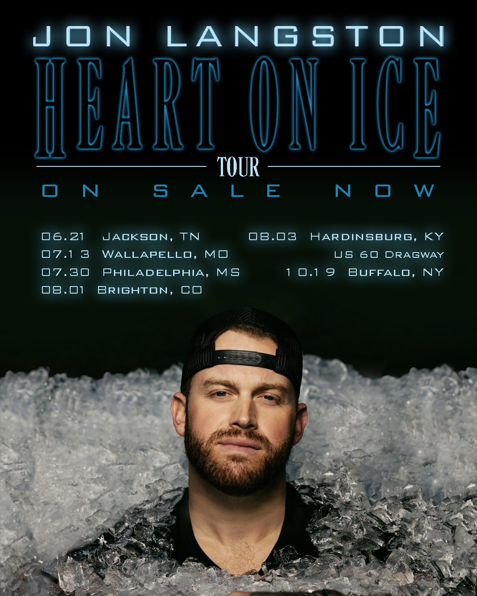Check out my latest round of shows on sale at jonlangston.com/tour