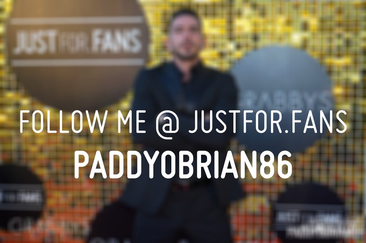I had such an amazing time at the Grabby's Europe and I have some amazing content coming next week, I love you all and... See this and more at: justfor.fans/paddyobrian86?…