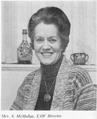 Ann McMullan Director of #ElectricalAssociationForWomen. #WWII was #WAAF Code & Cypher Officer @ Fighter Command HQ then in relief work for displaced persons in #Germany, refugees in #HongKong & charity in #SouthAfrica b. #OTD 12 May 1923 en.wikipedia.org/wiki/Ann_McMul…