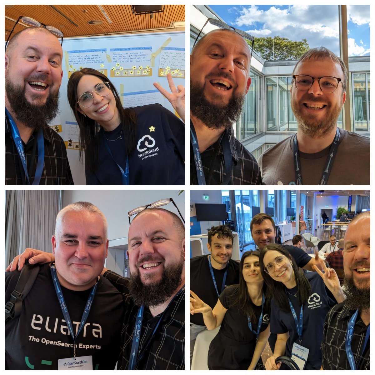 KrisFreedain's tweet image. An amazing day one of #OpenSearchCon 😊 #Berlin