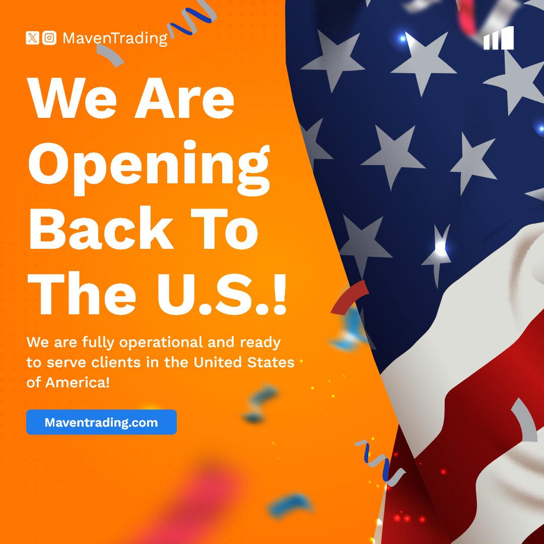 Hey! Hey! USA! We're happy to be able support our US traders on the Match Trade platform! Come party with Team Orange! 🍊 cTrader will not be offered to the US.