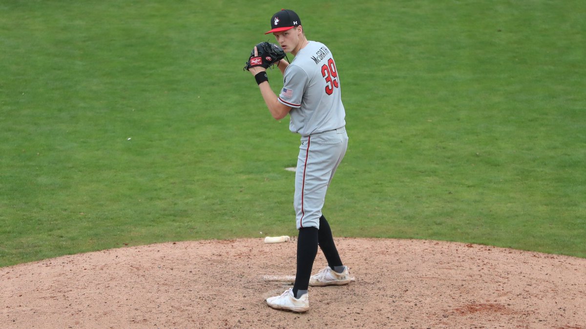Northeastern Pitcher Cooper McGrath has appeared in 13 games this season and has recorded a 2-0 record. Stats so far: 21 strikeouts, WHIP 1.36, and an ERA of 2.11. The Graduate Student has been having a solid season, he is a name to watch as season progresses. #MLB |…
