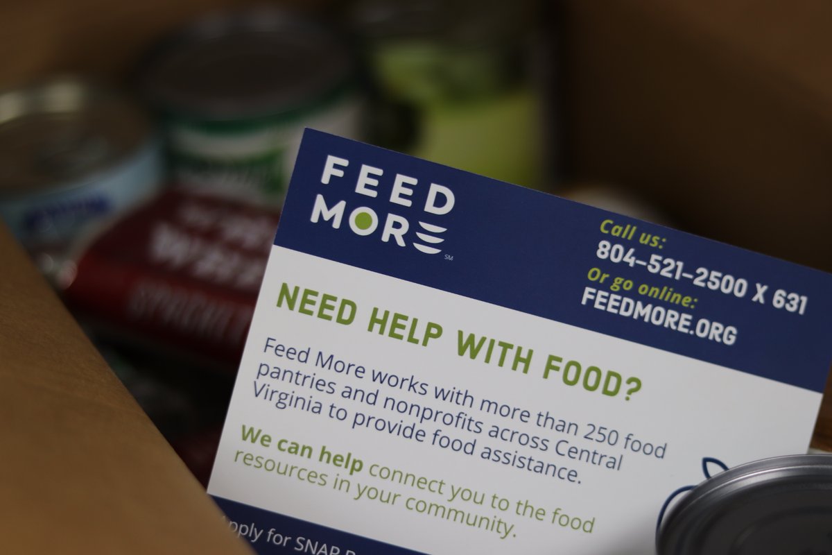 Need help with food? We've got your back. Visit FeedMore.org to find a food pantry or community resource near you. #FeedMore #HelpWithFood #FoodAssistance #HungerRelief