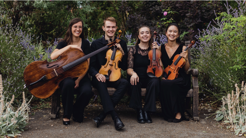 Today, @RCMLondon's Morassi Quartet will be performing works by Haydn, Janacek and Webern. 1pm. All Saints Banstead