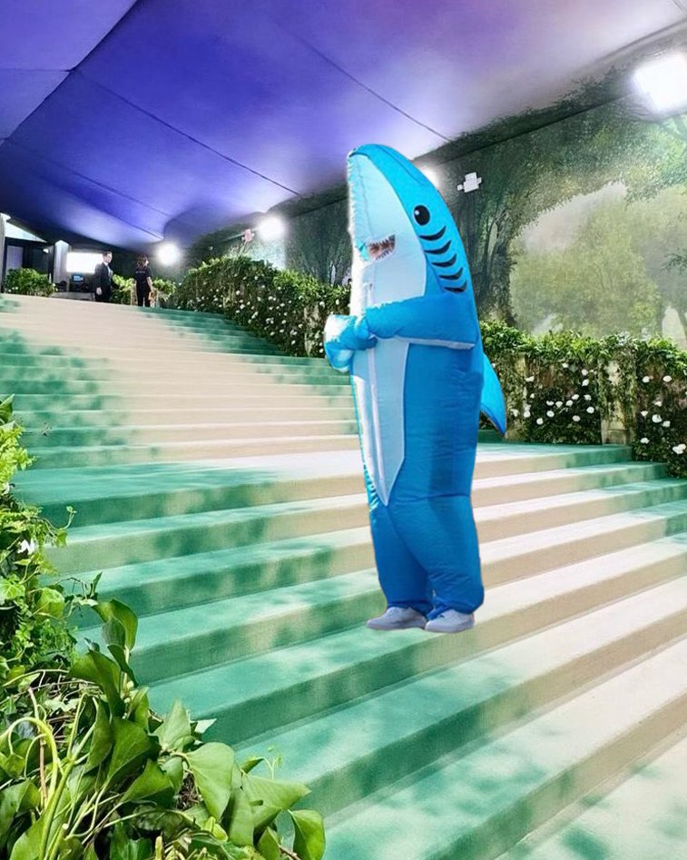 just arrived at the #MetGala