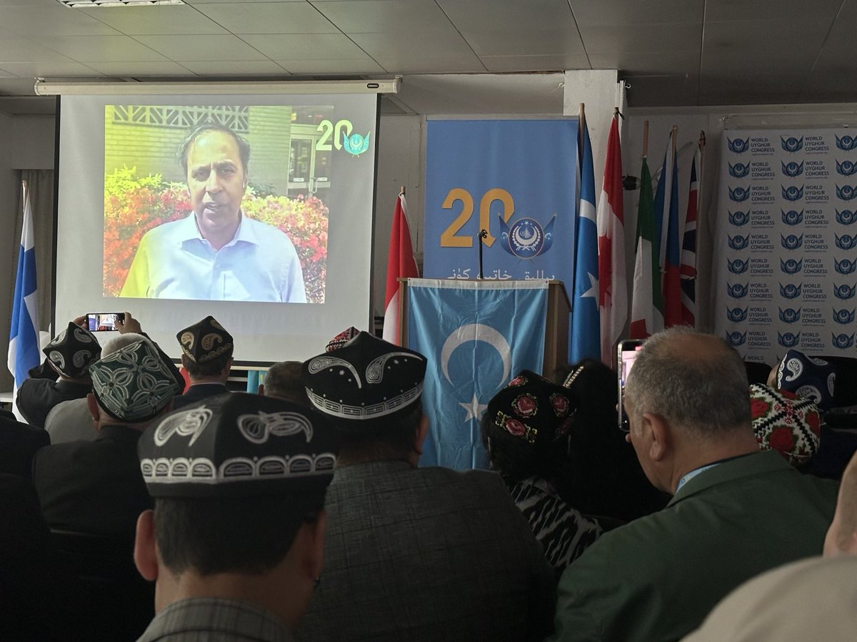 'We have to stop the #genocide in Xinjiang,' stated @committeeonccp Ranking Member @CongressmanRaja in a video message for @UyghurCongress's 20th anniversary event. 'Over 2 million of our fellow brother and sister #Uyghurs are in concentration camps...More than that, we are…