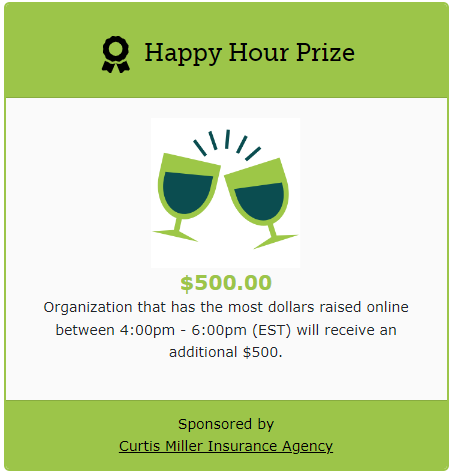 GiveLocalMOV's tweet image. It's 5 o'clock somewhere.  Celebrate Happy Hour with a donation to your favorite group and they might get an extra $500 thanks to Curtis Miller Insurance. givelocalmov.org