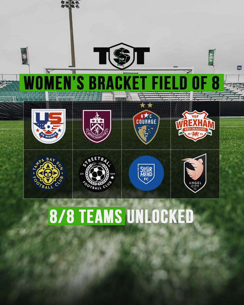 8 OUT OF 8🔓⚽️ Angel City completes our TST Women’s Field of 8! Tune in to TST’s Group Reveal tomorrow on @ESPNPlus to see which group @weareangelcity will be in👀 TST TICKETS: tst7v7.com/tix