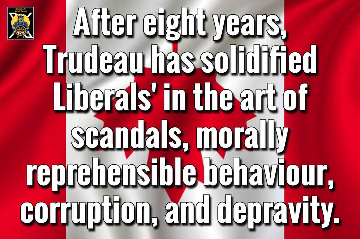 Canada is broken, Trudeau must go.....
retweet far and wide.....