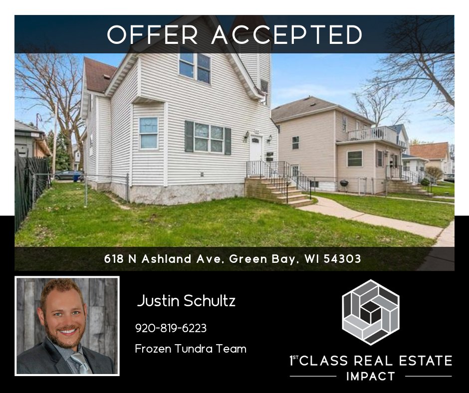 Congrats to Justin and his seller!  #undercontract #1stclassimpact #frozentundrateam